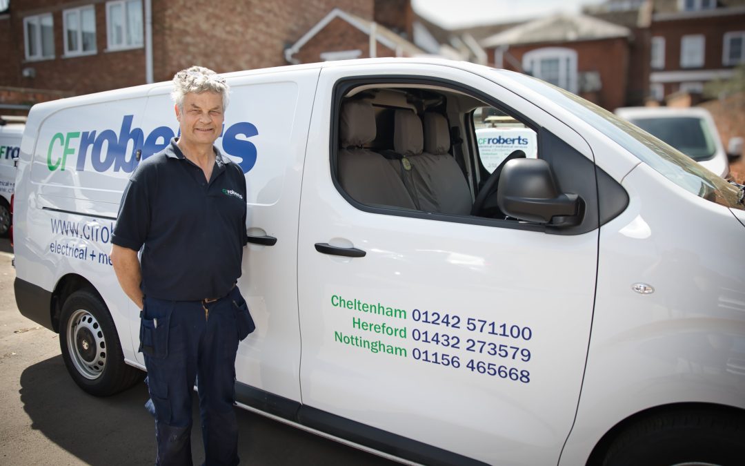 Andrew Pugh 40 years long service