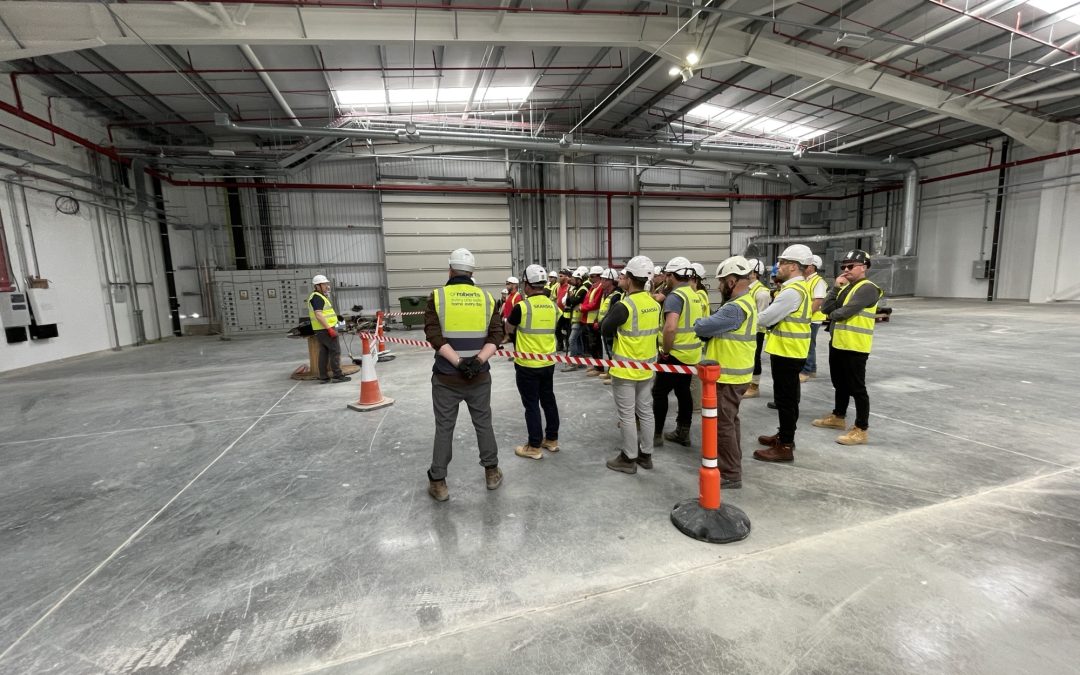 Team CFR do their part in recognition of The Skanska Group Worldwide Site Safety Week